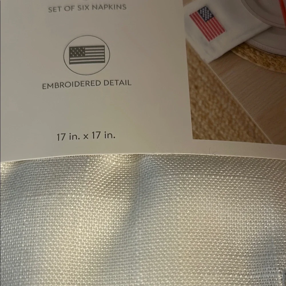 KIRKTON HOUSE Elegant White and Red Table Linens for Dining